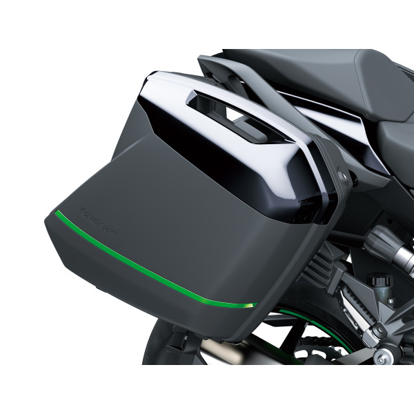 Kawasaki Ninja 1000SX Pannier Black Infills.